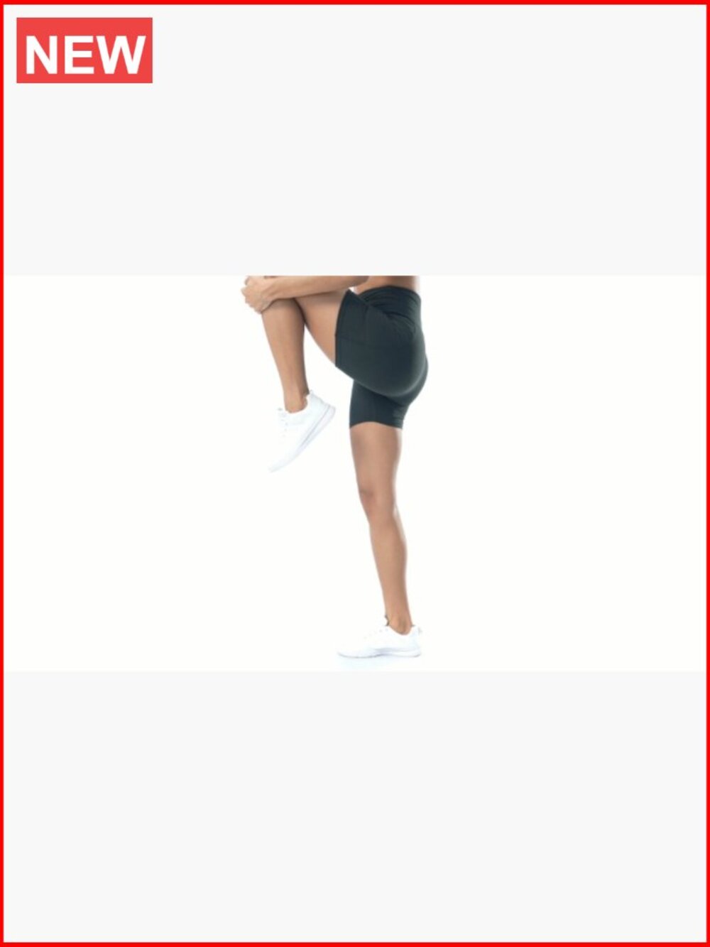 4 Pack Biker Shorts with Pockets – High Waisted Tummy Control Workout Yoga - Picture 7 of 7